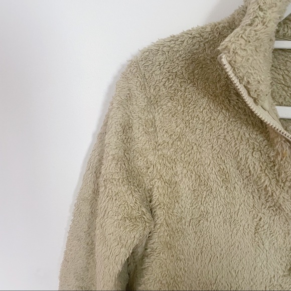 Patagonia Women’s Los Gatos Fleece Quarter Zip in Khaki, Size M - Picture 3 of 4